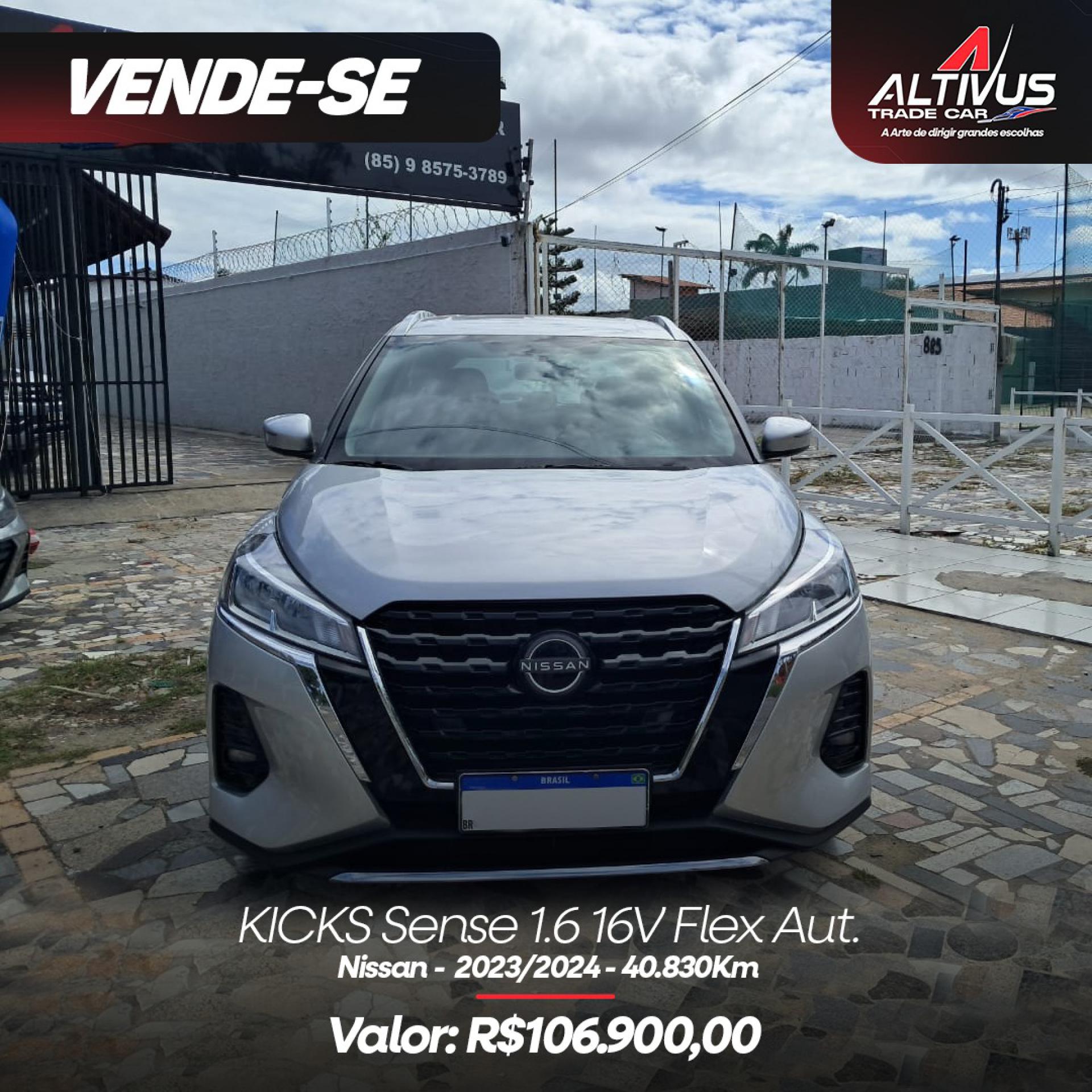 Kicks Sense 1.6 16v Flex Aut.