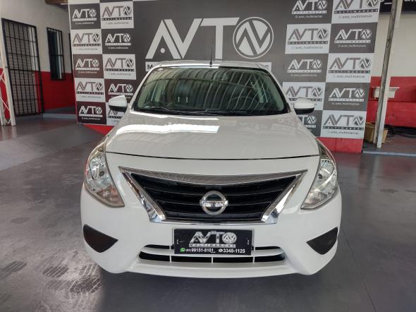 NISSAN VERSA SV 1.6 16V FLEXSTART 4P MEC. BRANCO 2018 1.6 GASOLINA