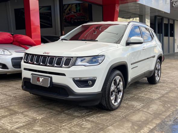 JEEP COMPASS LONGITUDE 2.0 4X2 FLEX 16V AUT. BRANCO 2019 2.0 FLEX