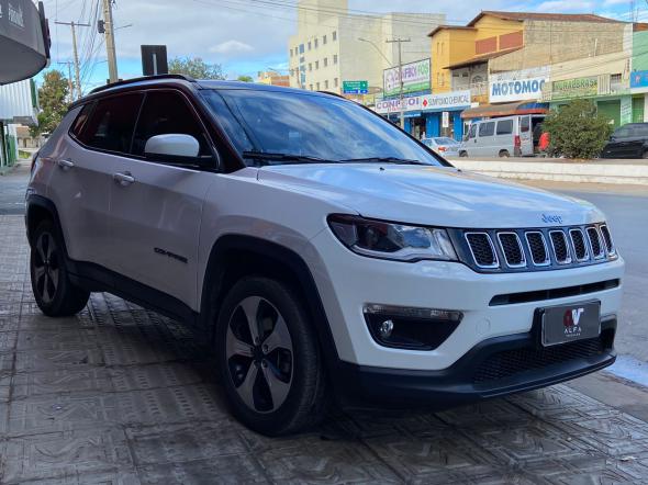 JEEP COMPASS LONGITUDE 2.0 4X2 FLEX 16V AUT. BRANCO 2018 2.0 FLEX