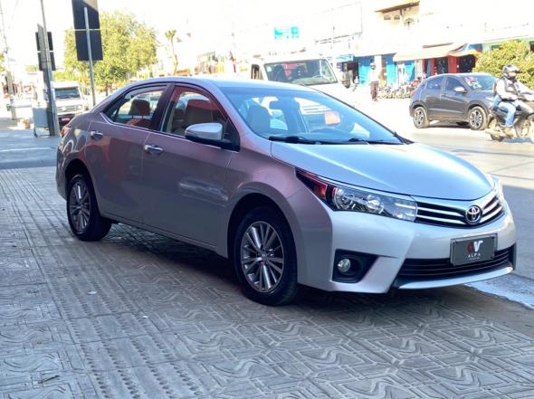 TOYOTA COROLLA ALTISA.PREMIU. 2.0 FLEX 16V AUT PRATA 2017 2.0 FLEX
