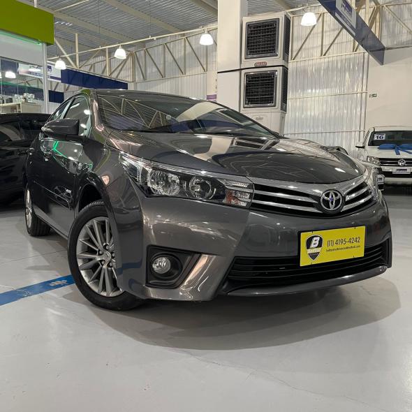 TOYOTA COROLLA XEI 2.0 FLEX 16V AUT. CINZA 2016 2.0 FLEX