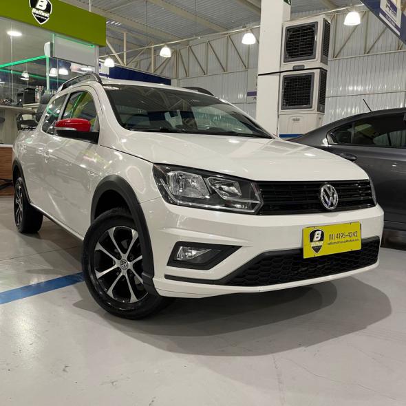VOLKSWAGEN SAVEIRO PEPPER 1.6 FLEX 8V CD BRANCO 2018 1.6 FLEX