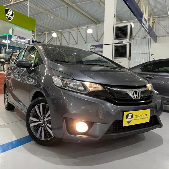 HONDA FIT EXSEX 1.5 FLEXFLEXONE 16V 5P AUT. CINZA 2017 1.5 GASOLINA