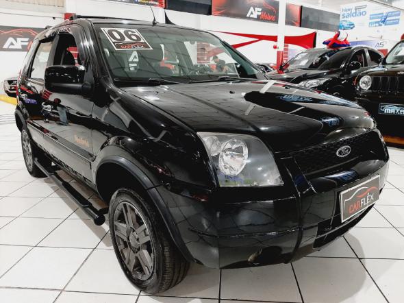 FORD ECOSPORT XLT 1.6 1.6 FLEX 8V 5P PRETO 2006 1.6 FLEX