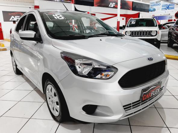 FORD KA 1.5 SESE PLUS 16V FLEX 5P PRATA 2018 1.5 FLEX