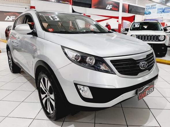 KIA SPORTAGE LX 2.0 16V 2.0 16V FLEX AUT. PRATA 2013 2.0 FLEX