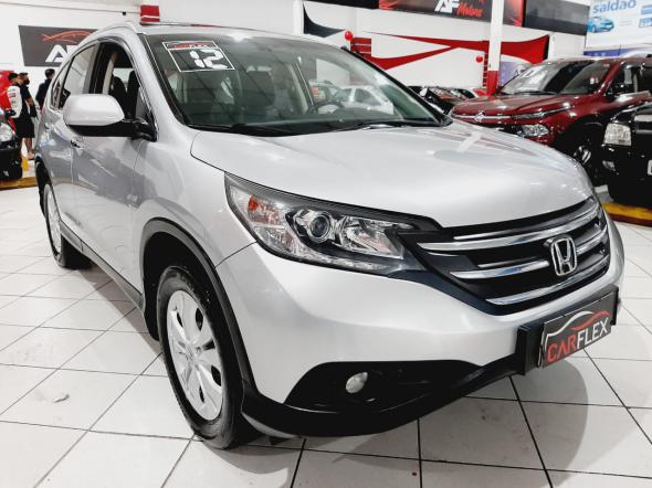 HONDA CR-V EXL 2.0 16V 4WD2.0 FLEXONE AUT. PRATA 2012 2.0 GASOLINA