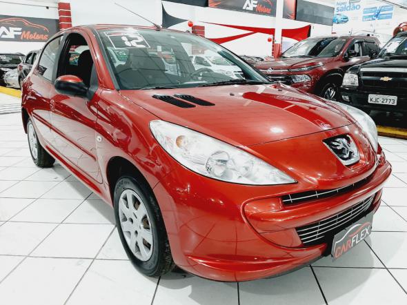 PEUGEOT 207 XR 1.4 FLEX 8V 5P VERMELHO 2012 1.4 FLEX