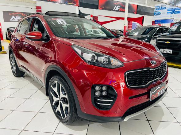 KIA SPORTAGE EX 2.0 16V 2.0 16V FLEX AUT. VERMELHO 2018 2.0 FLEX