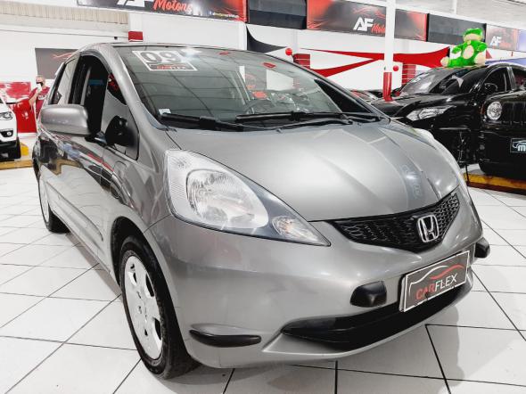 HONDA FIT LXL 1.4 1.4 FLEX 8V16V 5P MEC. CINZA 2009 1.4 FLEX