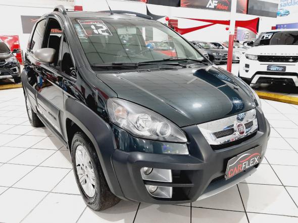 FIAT IDEA ADV. ADV.LOCK.DUALOGIC 1.8 FLEX 5P CINZA 2012 1.8 FLEX