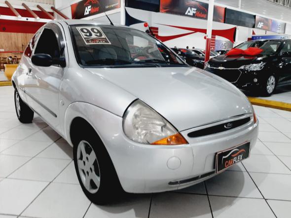 FORD KA 1.0I 3P PRATA 1999 1.0 GASOLINA