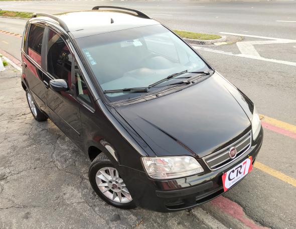 FIAT IDEA ELX 1.4 MPI FIRE FLEX 8V 5P PRETO 2010 1.4 FLEX