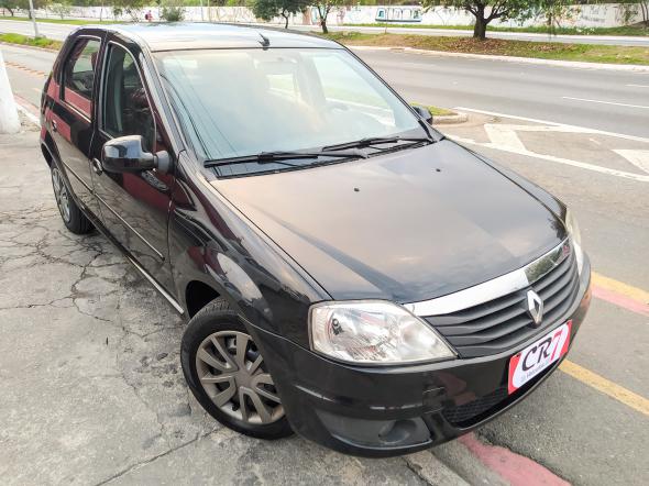 RENAULT LOGAN EXPRES.EXP. UP HI-FLEX 1.0 16V 4P PRETO 2013 1.0 FLEX