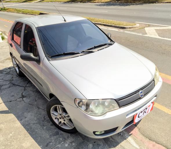 FIAT PALIO 1.0 TROFEO 1.0 FIRE FIRE FLEX 4P PRATA 2008 1.0 FLEX