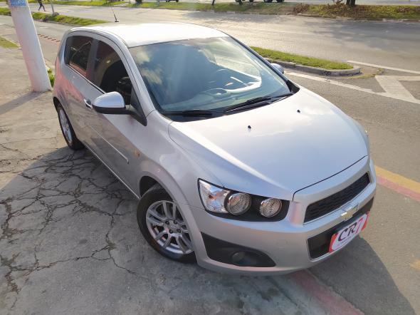 CHEVROLET SONIC HB LTZ 1.6 16V FLEXPOWER 5P MEC. PRATA 2013 1.6 FLEX