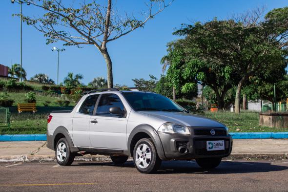 FIAT STRADA WORKING 1.4 MPI FIRE FLEX 8V CD PRATA 2014 1.4 FLEX