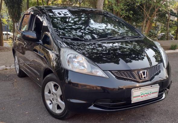 HONDA FIT LX 1.4 1.4 FLEX 8V16V 5P MEC. PRETO 2009 1.4 FLEX