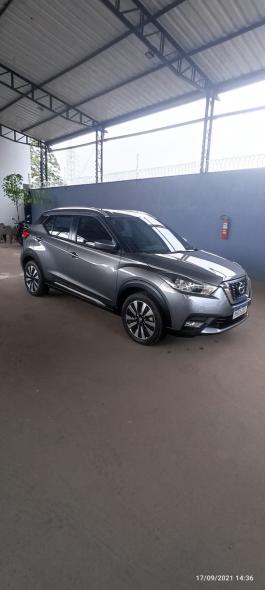 NISSAN KICKS SV 1.6 16V FLEXSTAR 5P AUT. CINZA 2019 1.6 GASOLINA