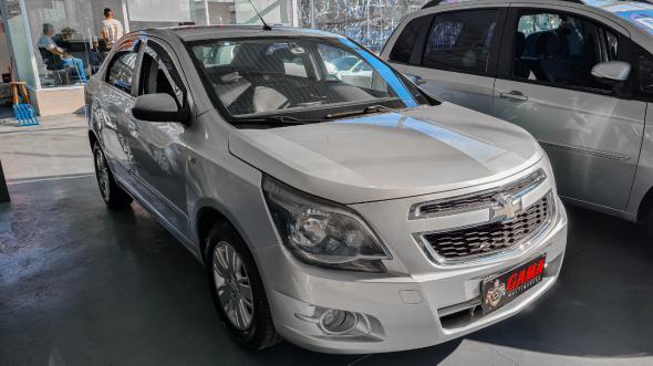 CHEVROLET COBALT LTZ 1.8 8V ECONO.FLEX 4P MEC. PRATA 2013 1.8 FLEX