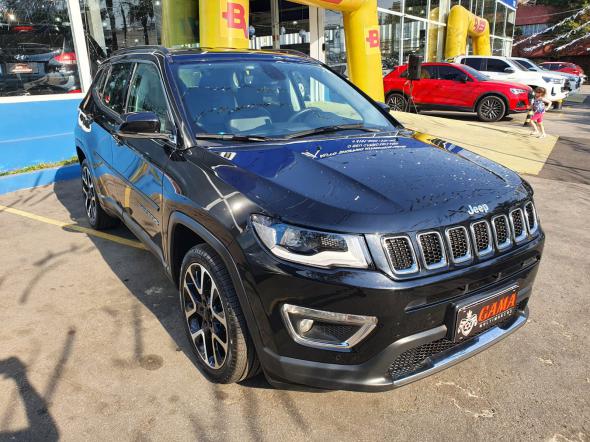 JEEP COMPASS LIMITED 2.0 4X2 FLEX 16V AUT. PRETO 2019 2.0 FLEX