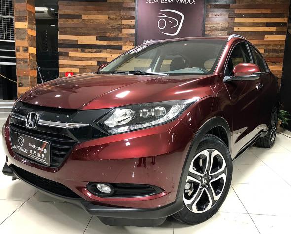 HONDA HR-V TOURING 1.8 FLEXONE 16V 5P AUT. VERMELHO 2018 1.8 GASOLINA