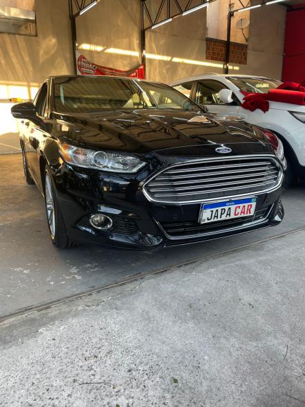 FORD FUSION TITANIUM 2.0 GTDI ECO. AWD AUT. PRETO 2016 2.0 GASOLINA
