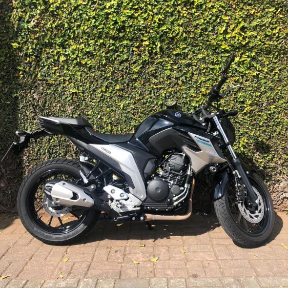 YAMAHA FZ25 FAZER PRETO 2020 250 FLEX