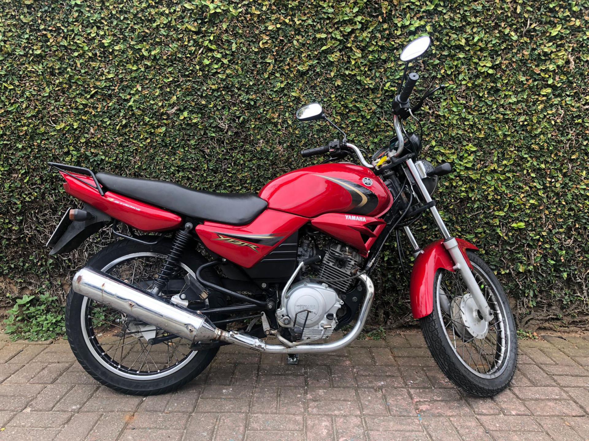 YAMAHA YBR 125K VERMELHO 2007 125 GASOLINA