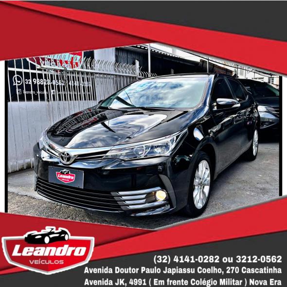 TOYOTA COROLLA XEI 2.0 FLEX 16V AUT. PRETO 2018 2.0 FLEX