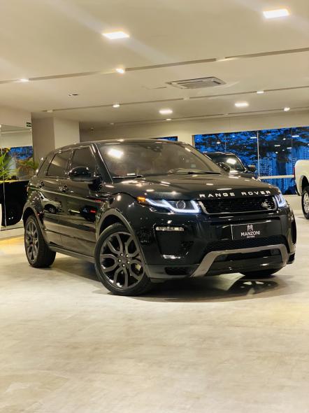 LAND ROVER RANGE R.EVOQUE SI4 SE DYNAMIC 2.0 AUT. PRETO 2018 2.0 GASOLINA