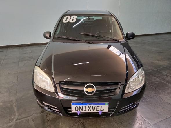 CHEVROLET CELTA SPIRIT LT 1.0 MPFI 8V FLEXP. 5P PRETO 2008 1.0 FLEX