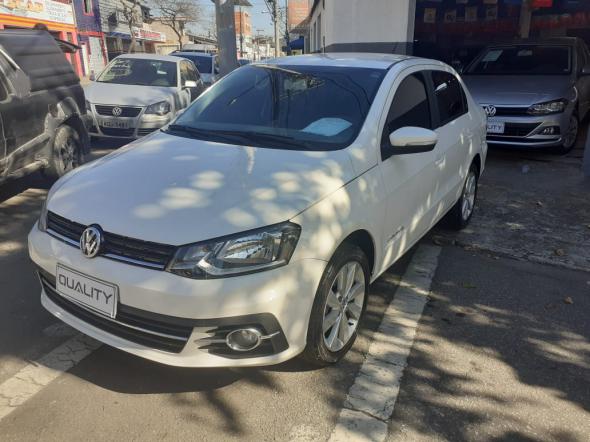 VOLKSWAGEN VOYAGE COMFHIGHLI. 1.6 T.FLEX 8V 4P BRANCO 2018 1.6 FLEX
