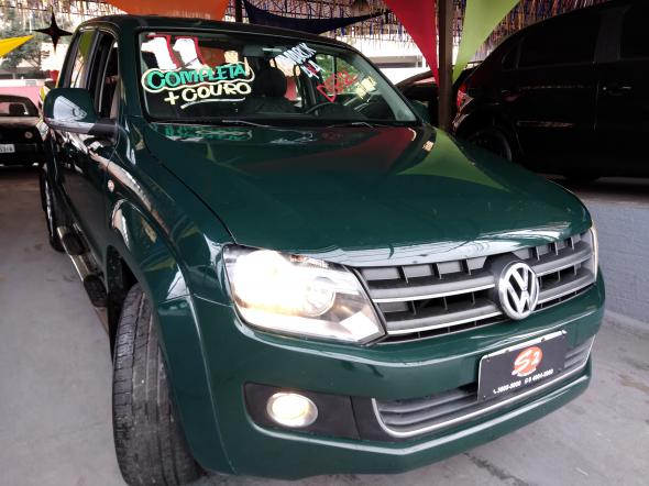 VOLKSWAGEN AMAROK HIGHLINE CD 2.0 16V TDI 4X4 DIES. VERDE 2011 2.0 DIESEL