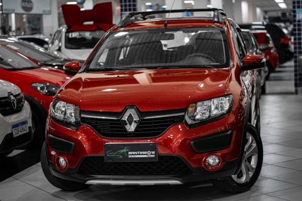 RENAULT SANDERO STEP. EASY R H-POWER 1.6 8V VERMELHO 2015 1.6 GASOLINA