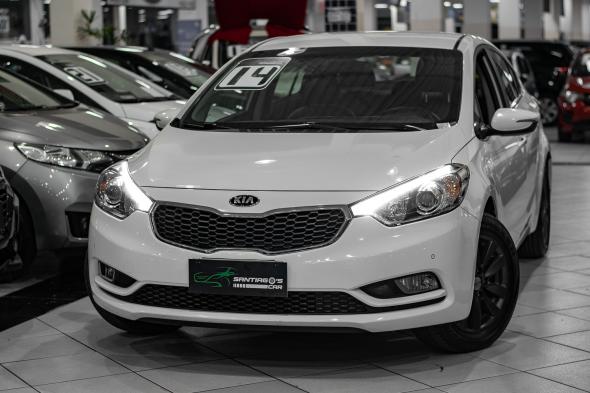 KIA CERATO 1.6 16V FLEX AUT. BRANCO 2014 1.6 FLEX