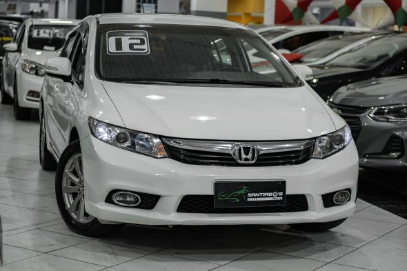 HONDA CIVIC SED. LXL LXL SE 1.8 FLEX 16V AUT. BRANCO 2012 1.8 FLEX