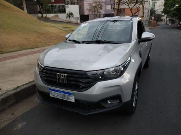FIAT STRADA FREEDOM 1.3 FLEX 8V CS PLUS PRATA 2022 1.3 FLEX