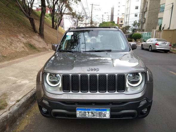 JEEP RENEGADE LIMITED 1.8 4X2 FLEX 16V AUT. CINZA 2021 1.8 FLEX