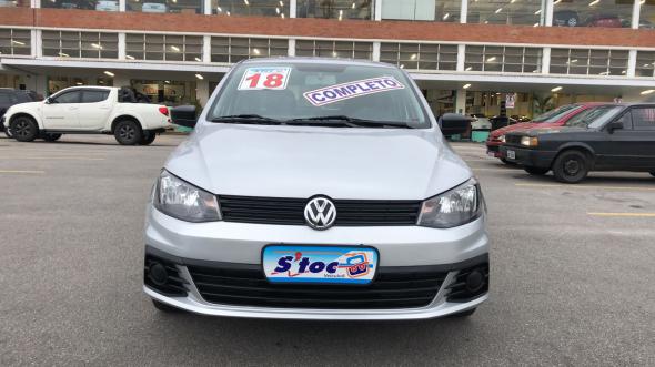 VOLKSWAGEN GOL TRENDLINE 1.0 T.FLEX 12V 5P PRATA 2018 1.0 FLEX