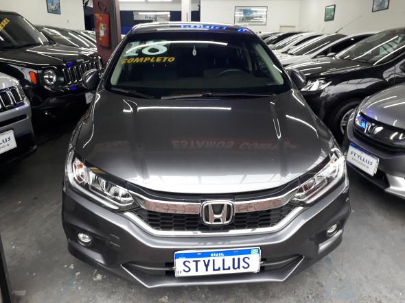 HONDA CITY SEDAN EXL 1.5 FLEX 16V 4P AUT. CINZA 2018 1.5 FLEX
