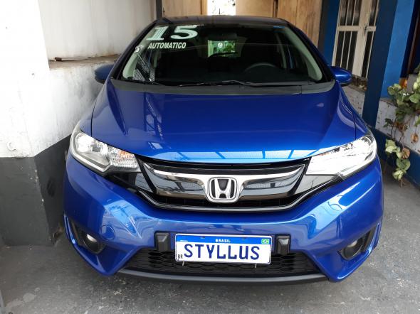 HONDA FIT EXSEX 1.5 FLEXFLEXONE 16V 5P AUT. AZUL 2015 1.5 FLEX