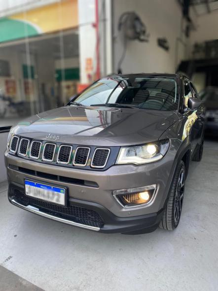 JEEP COMPASS LIMITED 2.0 4X2 FLEX 16V AUT. CINZA 2020 2.0 FLEX