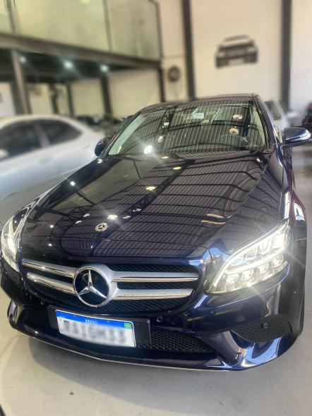 MERCEDES-BENZ C-180 CGI AVANT. 1.61.6 FLEXTB 16V AUT. AZUL 2019 1.6 FLEX