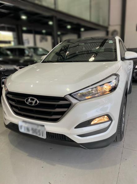 HYUNDAI TUCSON GLS 1.6 TURBO 16V AUT. BRANCO 2019 1.6 GASOLINA