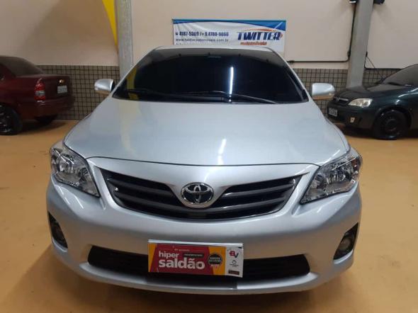 TOYOTA COROLLA XEI 2.0 FLEX 16V AUT. PRATA 2013 2.0 FLEX