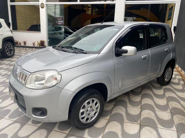 FIAT UNO VIVACE CELEB. 1.0 EVO F.FLEX 8V 5P PRATA 2012 1.0 GASOLINA