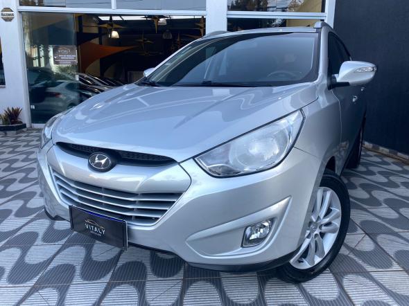 HYUNDAI IX35 GLS 2.0 16V 2WD FLEX AUT. PRATA 2014 2.0 FLEX
